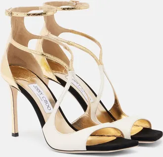 Jimmy Choo London Azia leather sandals