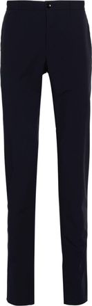 Incotex mid-waist slim-fit trousers - men - Polyamide/Elastane/Polyester - 48 - Blue