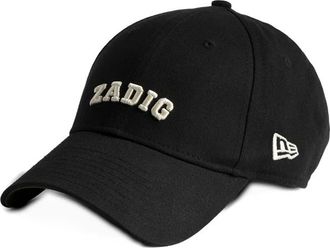 Zadig&Voltaire Cotton Baseball Cap - Dames - Petten - Zwart - ONE Size - Katoen - Accessoires