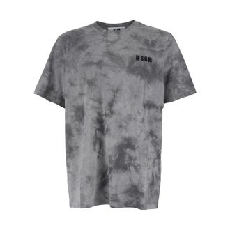 Msgm Hombre, Camisetas, Gris, Talla: M