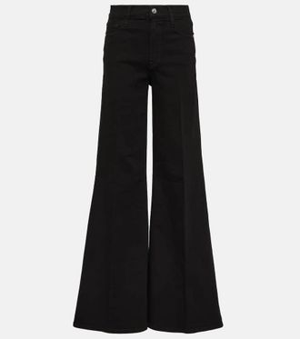 Frame Denim Le Palazzo high-rise flared jeans