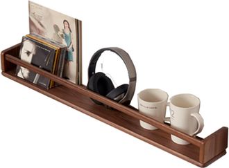 OEM Revistero De Pared De Madera De 40 Cm: Soluci&oacute;n De Almacenamiento Para Correo, Peri&oacute;dicos Y Revistas