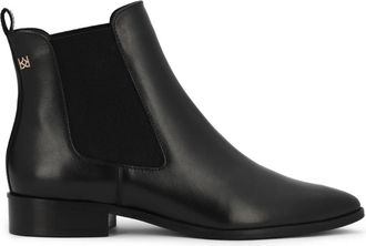 Kazar Monogram Chelsea Boots - Dames - Chelseaboots - Zwart - 35 EU - Leer - Schoenen