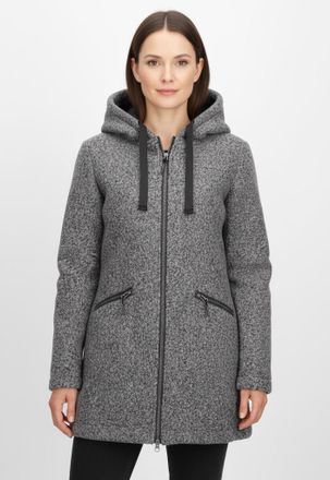 G.I.G.A. DX by killtec Strickmantel GW 87 WMN PRK, Damen, Gr. 36, grau, Obermaterial: 100% Polyester, G.I.G.A. DX BY KILLTEC, M&auml;ntel Strickmantel