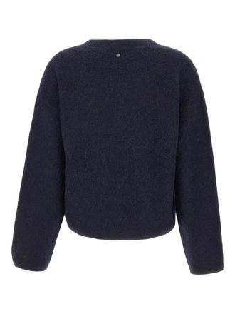 BOSS v-neck sweater - women - Polyamide/Wool/Alpaca - S - Blue