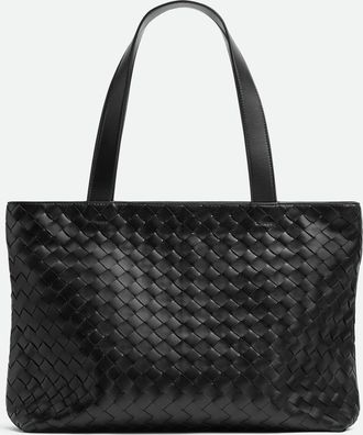 Bottega Veneta Small Intrecciato Zipped Tote - Bottega Veneta