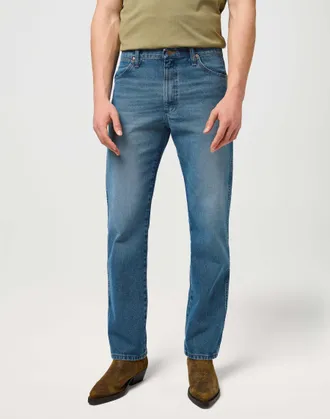 Wrangler Bootcut-Jeans WRANGLER WRANGLER Jeans 13Mwz, Herren, Gr. 40, L&auml;nge 32, blau, Obermaterial: 100% Baumwolle CO., Jeans Bootcut-Jeans