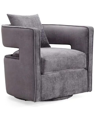 TOV Furniture Tov Furniture Kennedy Velvet Swivel Chair
