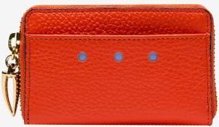 Tusk Ascot Coin and Card Case in Orange at Nordstrom