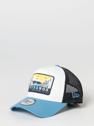 New Era Cappello 9Forty Mykonos in cotone e nylon a rete con patch
