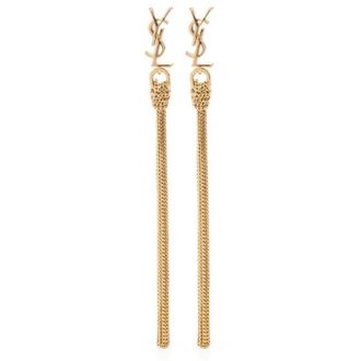 Saint Laurent Stijlvolle Sieradencollectie - Dames - Oorbellen - Geel - ONE Size - Accessoires