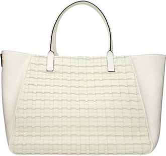 Valentino Garavani Leren Tote - Dames - Shoppers - Beige - ONE Size - Leer - Tassen
