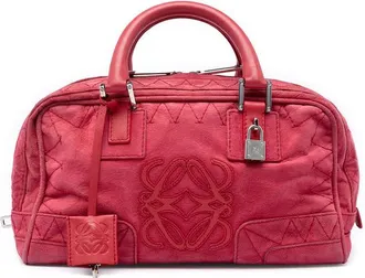 Loewe Pre-owned Loewe Stitched Suede Amazona 28 Ladies LUI97JXUXPP2OPDI