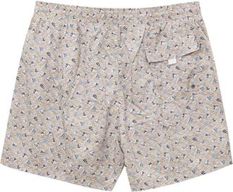 Canali Mens Beige Polyester Swim Shorts