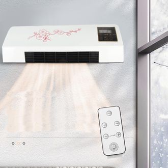 Infinite Calefactor Mural Ventilochaleur: Protecci&oacute;n Contra Sobrecalentamiento, Temporizador, Flujo De Aire Natural Y Funci&oacute;n De Aire Caliente, Abs, Modelo Vmc