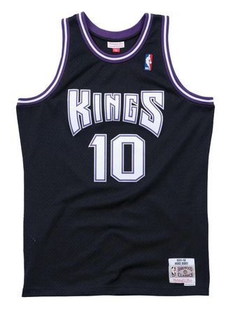 Mitchell & Ness Bibby 2001 Swingman Road Jersey - Black