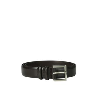 Orciani Cintura Classica - - Accessories - Uomo - Nero - 110 CM