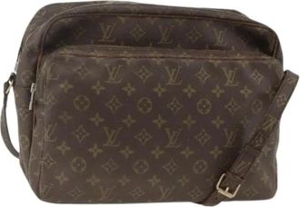 Louis Vuitton Pre-owned Cross Body Bags, female, Brown, Size: ONE SIZE Pre-owned Vintage Monogram Shoulder Bag