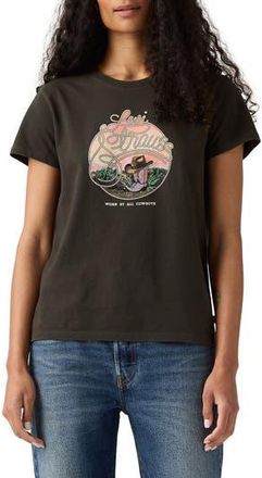 Levi's The Perfect Graphic T-Shirt in Levi Strauss Moody Boots at Nordstrom Rack, Size Small