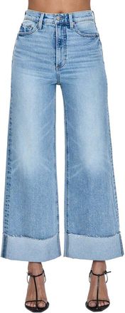 Pistola Denim Lana Crop Snowcat Wide Leg Jean