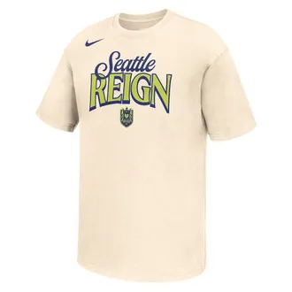 Nike Seattle Reign Max90 Nike Mens NWSL T-Shirt in White | M11766SRFC26-NAT