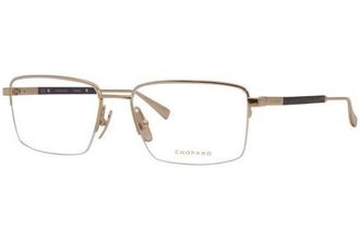 Chopard Demo Rectangular Mens Eyeglasses VCHD18M 0300 56