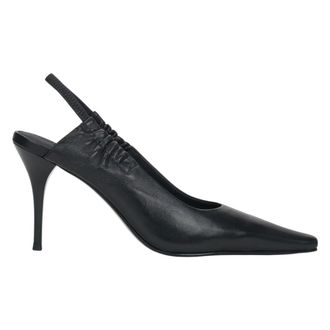 Estro & Luminara Pumps, female, Black, Size: 10 US Slingback Pumps