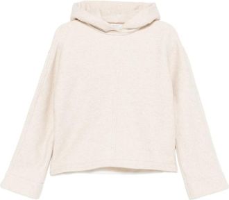Max Mara Hoodie - Dames - Hoodies - Beige - M - Nylon - Hoodies & sweatvesten