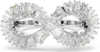 Swarovski Hyperbola Infinity Cocktail Ring, Size 58 (US 8)