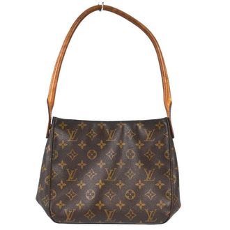 Louis Vuitton Looping Monogram Canvas Brown Canvas Handbag (Pre-Owned)
