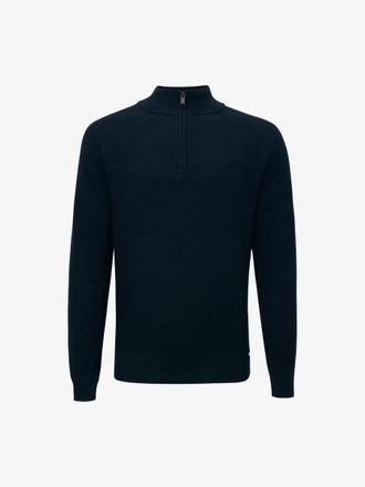 Gentiluomo Structured Turtle Zip | Donkerblauw