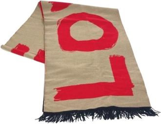 Burberry Pre-owned Scarves, female, Multicolor, Size: ONE SIZE Pre-owned Silk scarves