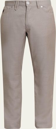 Brioni Mens Wool Slim-Fit Jeans