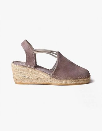 Toni Pons Womens Toni Pons TREMP Womens Wedge Sandals Taupe - Cream - Size: 6