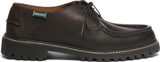 Sebago Opal Lug Leather Moc Toe Loafers