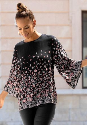 Lascana Womens Floral Patterned Blouse