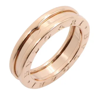 Bulgari Gold Pink Gold (18K) Band Ring (Pre-Owned)
