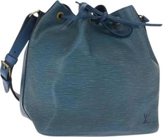Louis Vuitton Pre-owned Bucket Bags, female, Blue, Size: ONE SIZE Pre-owned Vintage Bucket Bag