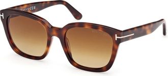 Tom Ford Dames, Accessoires, Bruin, Maat: 53 MM