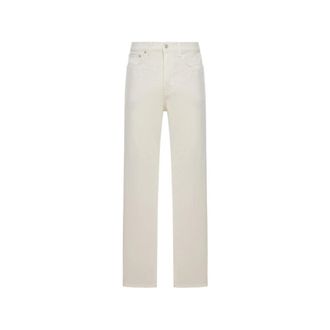 Haikure Straight Jeans, male, White, Size: W30 Logan Five-Pocket Jeans