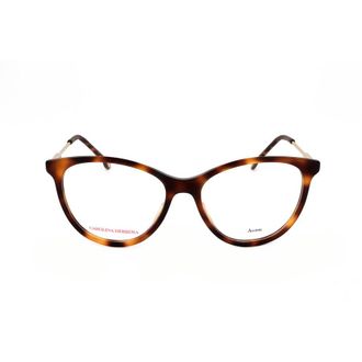 Carolina Herrera Ladies Brown Rectangular Eyeglass Frames CH 0073