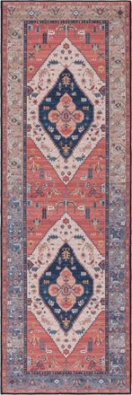 Safavieh Alfombra poli&eacute;ster &oacute;xido/azul 76 x 366 cm