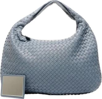 Bottega Veneta Pre-owned Shoulder Bags, female, Blue, Size: ONE SIZE Pre-owned Shoulder Bag