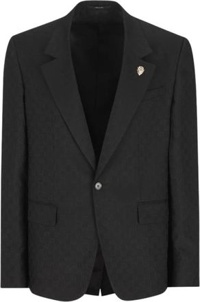 Gucci Hombre, Chaquetas, Negro, Talla: S