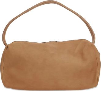 Guidi Grainy suede shoulder bag - women - Horse Leather - OS - Brown