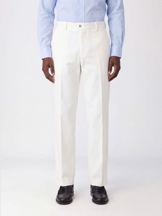 BRIGLIA 1949 Manhattan Straight-Leg Cotton Chino Trousers