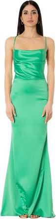 Actualee Abito in raso - - Dresses - Donna - Verde - M