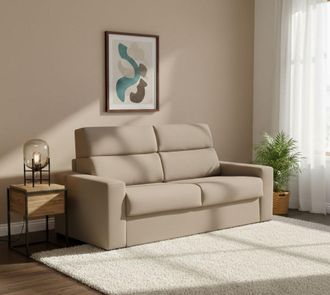 Dmora Sof&aacute; Cama 2 Plazas Orchidea, Sof&aacute; Convertible Para Sal&oacute;n, Acolchado, Desenfundable, Calidad 100% Made In Italy, 200x95 H100 Cm, T&oacute;rtola - Dmora