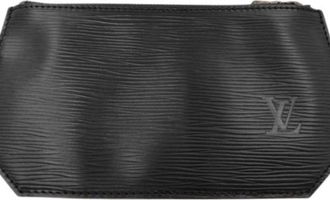 Louis Vuitton Black Epi Leather Pouch (Pre-Owned)