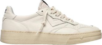 4B12 Hyper U3000 - Heren - Sneakers - Wit - 43 EU - Katoen - Schoenen